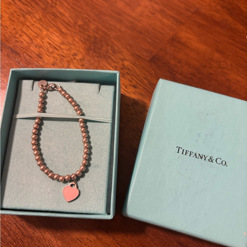 Tiffany & Co. Silver Beaded Bracelet